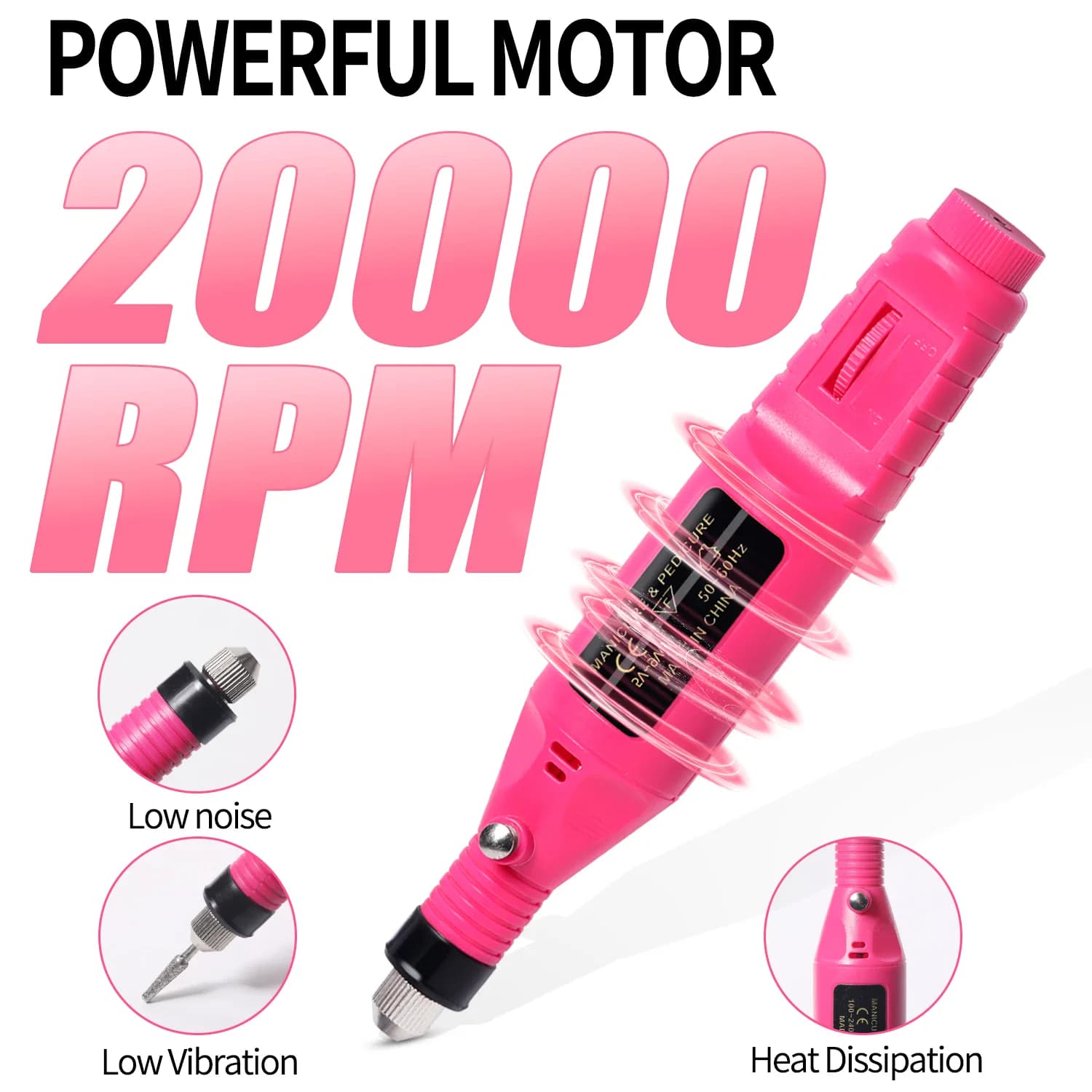 ShimmerKiss Portable Nail Polishing Machine NEW Nail thumbnail 3