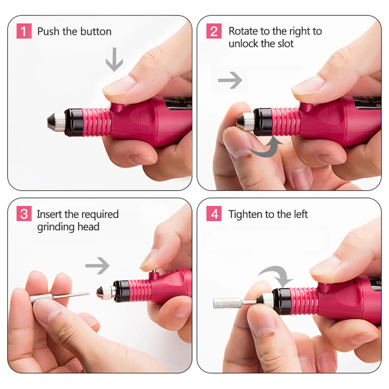 ShimmerKiss Portable Nail Polishing Machine NEW Nail thumbnail 4